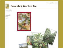 Tablet Screenshot of hanabaycoffee.flyingcart.com