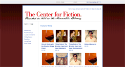 Desktop Screenshot of centerforfiction.flyingcart.com