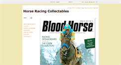 Desktop Screenshot of horseracingcollectables.flyingcart.com