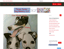Tablet Screenshot of 3jacksdogbakery.flyingcart.com